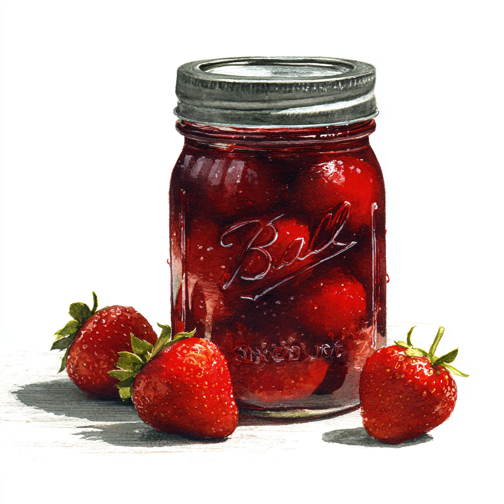 Strawberry Jam (Half-Pint)